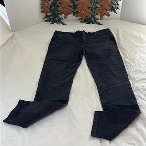 L.O.G.G Classic Black Corduroy Trousers